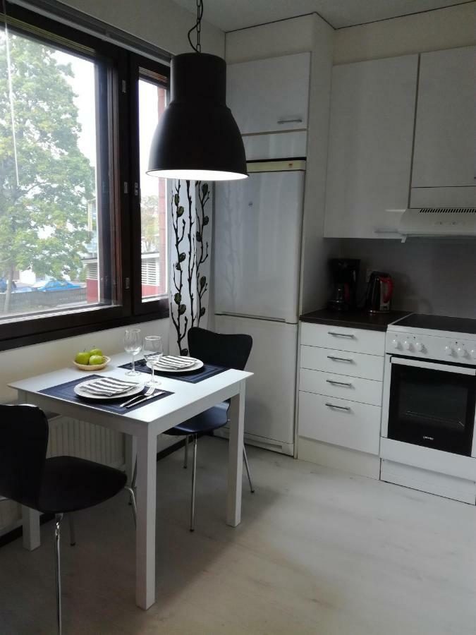 A Lovely One-Room Apartment Near The City Centre. 瓦萨 外观 照片